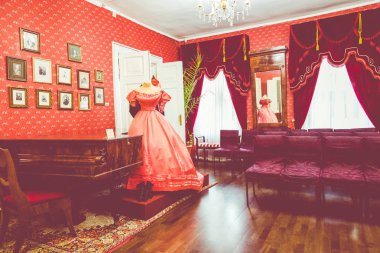 Irkutsk, Rusya - 11 Eylül 2019: Irkutsk Regio'nun İç Mekanları