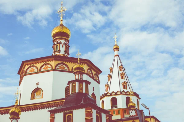 Die Kathedrale der Erscheinung des Herrn. Orthodoxe Kirche, cath — Stockfoto