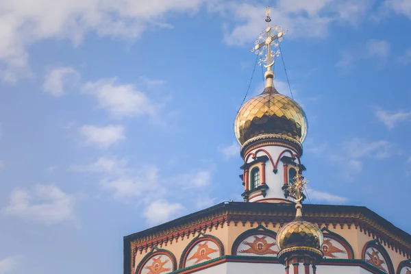 Katedralen i Herrens uppenbarelse. Ortodoxa kyrkan, Cath — Stockfoto