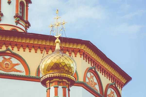 La Catedral de la Epifanía del Señor. Iglesia Ortodoxa, Cath —  Fotos de Stock