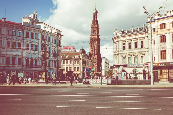 KAZAN, RUSSIA - SEPTEMBER 08, 2019: Kazan city scape, Tatarstan — Stock Photo, Image