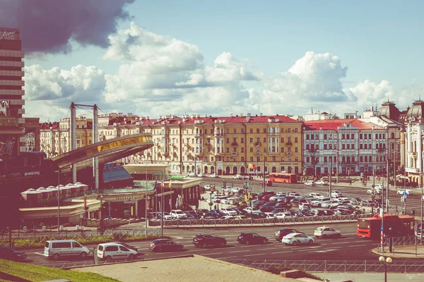 KAZAN, RUSSIA - SEPTEMBER 08, 2019: Kazan city scape, Tatarstan — Stock Photo, Image