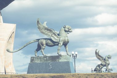 Kazan, Rusya - 15 Eylül 2019: Kazan'daki Kazan Aile Merkezi