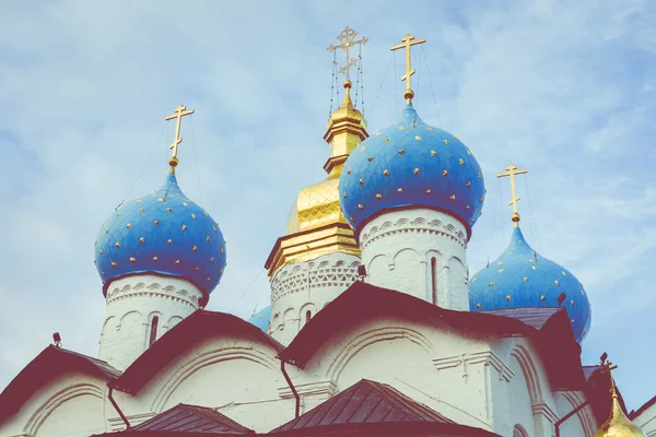 KAZAN, RUSSIA - 08 SETTEMBRE 2019: La moschea Kul Sharif è il mai — Foto Stock