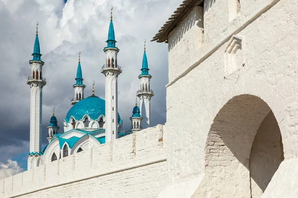 Kazan, Rusya - 08 Eylül 2019: Kul Şerif Camii mai