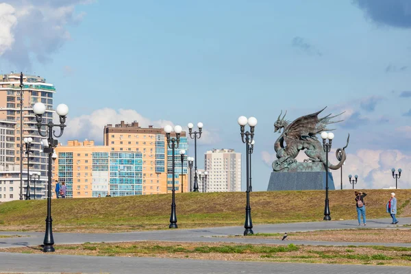 KAZAN, RUSSIE - 15 SEPTEMBRE 2019 : Kazan Family Center à Kazan — Photo