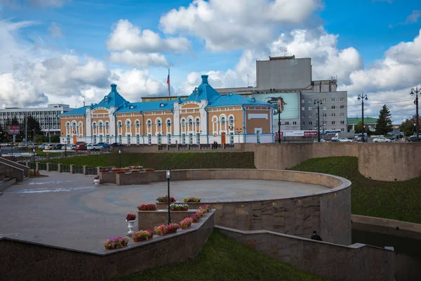 俄罗斯托木斯克 - 2019年9月13日：传统建筑 — 图库照片