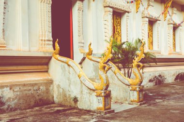Vientiane 'deki Buddist tapınağı Vat Haysoke. Laos. Asya. 