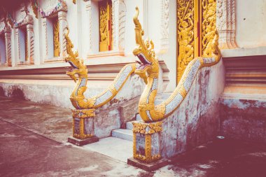 Vientiane 'deki Buddist tapınağı Vat Haysoke. Laos. Asya. 
