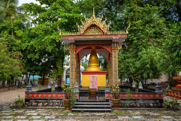 Buddist ναός Vat Haysoke στη Βιεντιάν. Λάος. Ασία. — Φωτογραφία Αρχείου