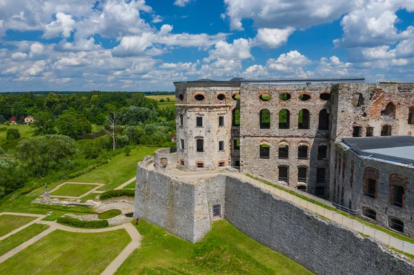 Castello Krzyztopor Polonia Veduta Aerea Del Vecchio Castello Rovina Ujazd — Foto Stock