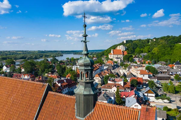 Kazimierz Dolny Poland Aerial View Old Town Kazimierz Dolny Popular — Stock Photo, Image