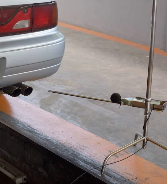 Diesel Smoke Tester Vehicle Inspection Station — Stock Photo, Image