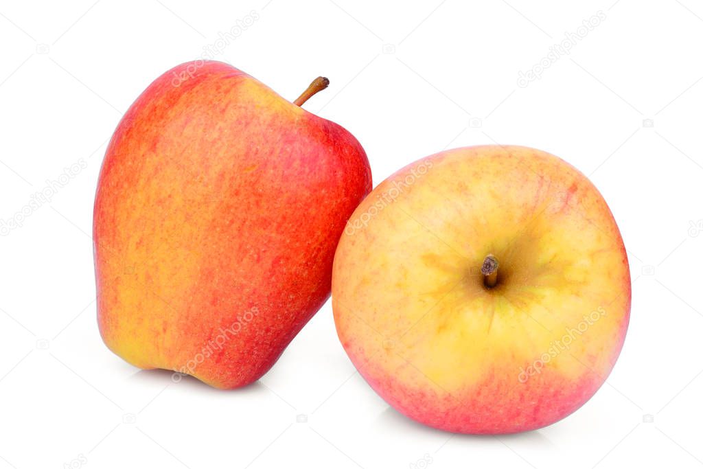 sonya apple isolated on white background