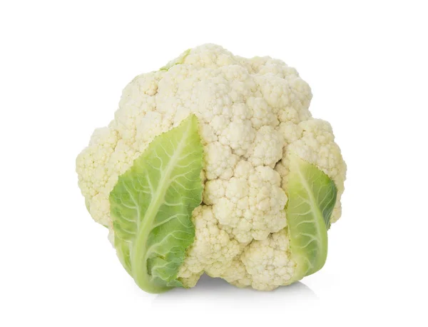 Fresh cauliflower vegetable isolated on white background — Stock Photo, Image