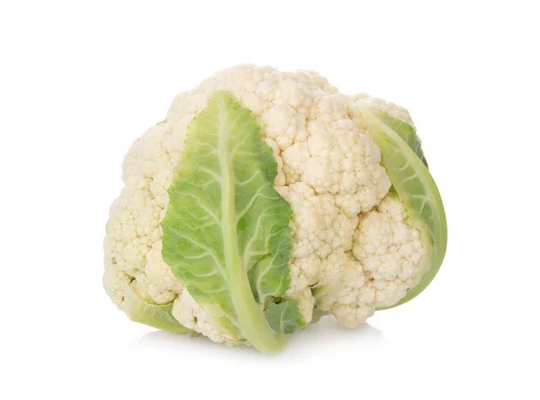 Fresh cauliflower vegetable isolated on white background — Stock Photo, Image