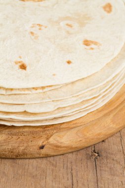 Kurutulmuş buğday ekmeği iştah açıcı yığını