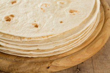 Kurutulmuş buğday ekmeği iştah açıcı yığını