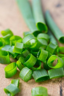 taze soğan kıyılmış, portre