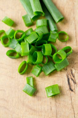 taze soğan kıyılmış, portre