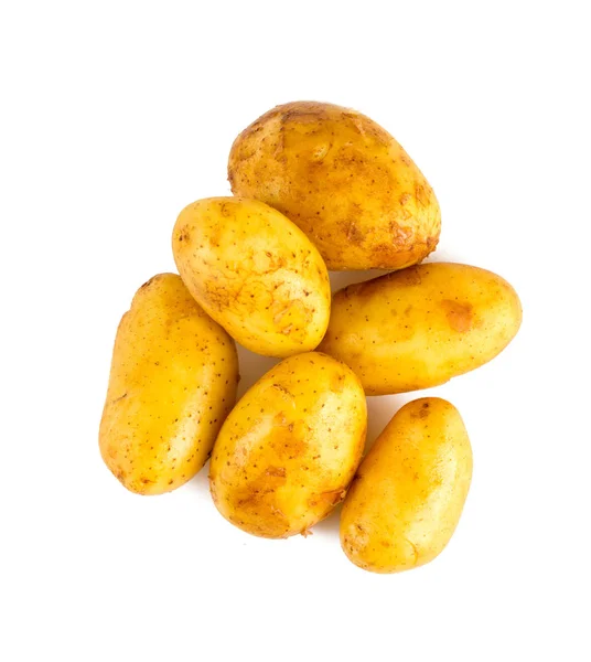 Baby Potatis Isolerad Vit — Stockfoto