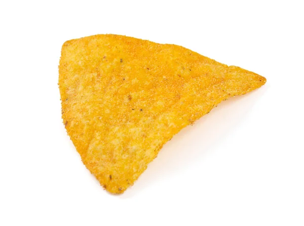 Appetizing Crocante Tortilla Chips Fundo — Fotografia de Stock