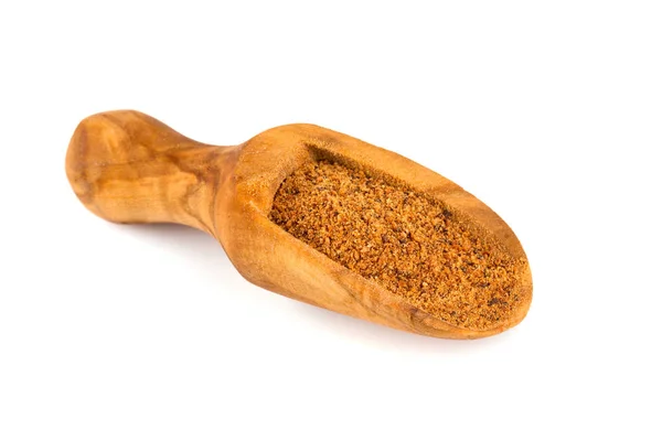 Ground Nutmeg Scoop — Stock Photo, Image