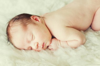 Yeni doğmuş uyku portre