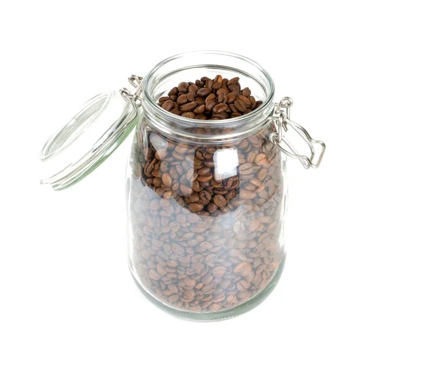 Coffee Beans Jar — Stock Photo, Image