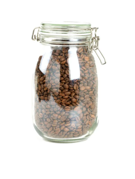 Coffee Beans Jar — Stock Photo, Image