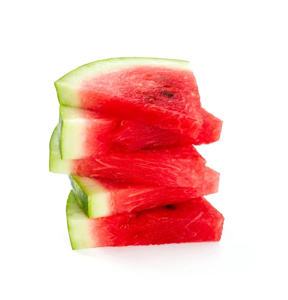 Watermelon Table Closeup View — Stock Photo, Image