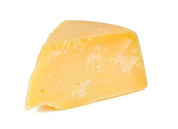 パルメザン チーズを白で隔離されます — ストック写真