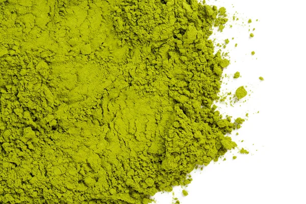 Gepuderter Grüner Tee Matcha — Stockfoto