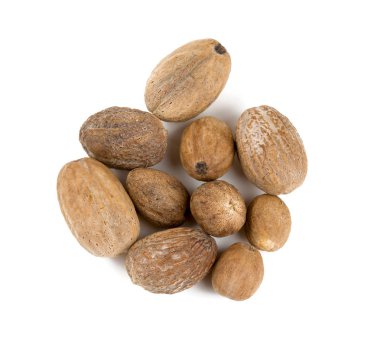 beyaz izole küçük hindistan cevizi