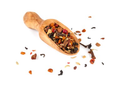 Ayrvedic çay beyaz izole