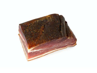 Beyaz arkaplanda izole edilmiş İtalyan beneği