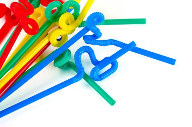 beyaz izole içme renkli payet