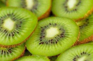 Kivi dilimleri dokulu arka plan