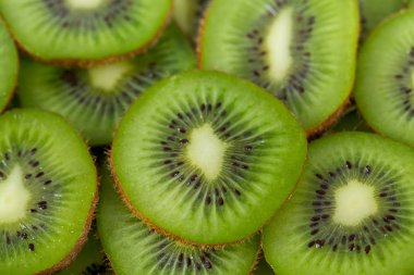 Kivi dilimleri dokulu arka plan