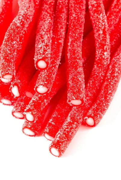 Sour Jelly Candies Isolated White — Stock Photo, Image