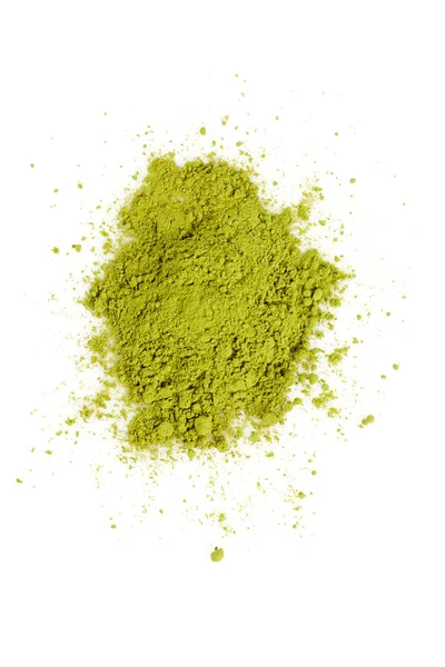 Poudre Thé Matcha Vert Coloré — Photo