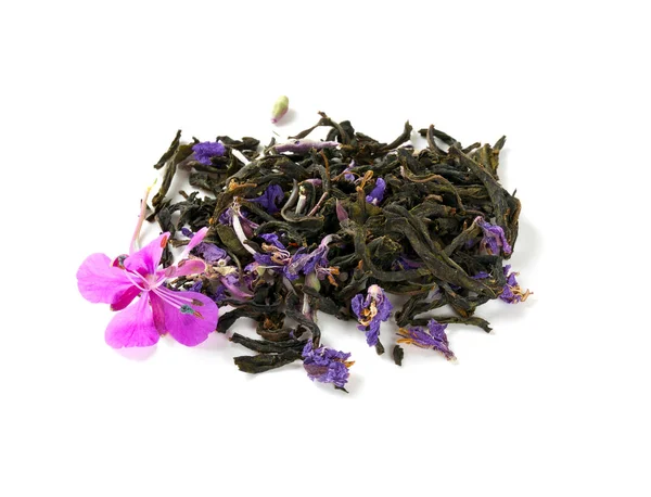 Beyaz Izole Fireweed Çay — Stok fotoğraf