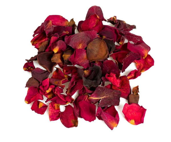 Dried Red Rose Petals — Stock Photo, Image