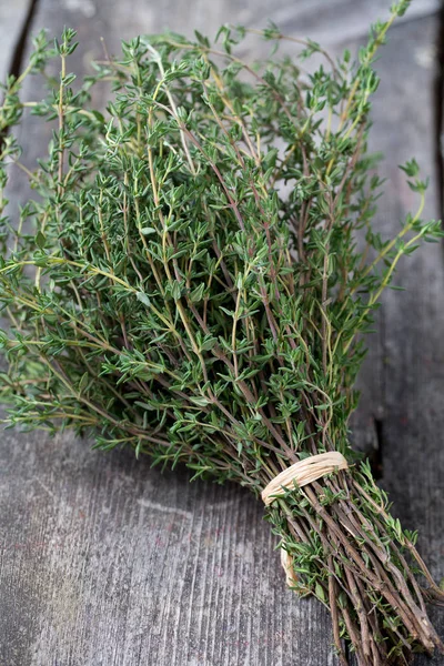 Bunch Thyme Close View — Stock Photo, Image