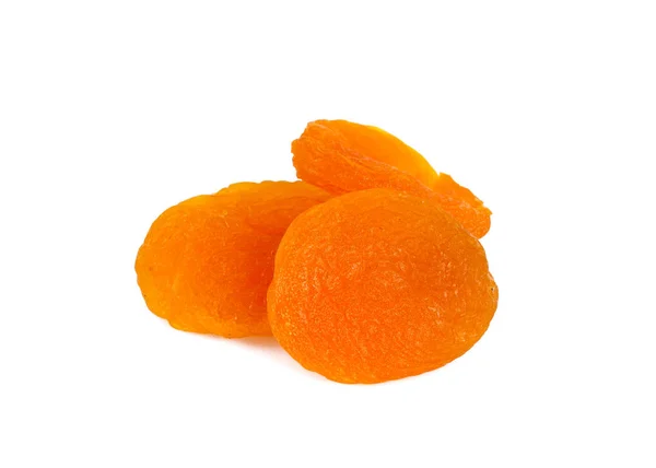 Dried Apricot Isolated White — Stock Photo, Image