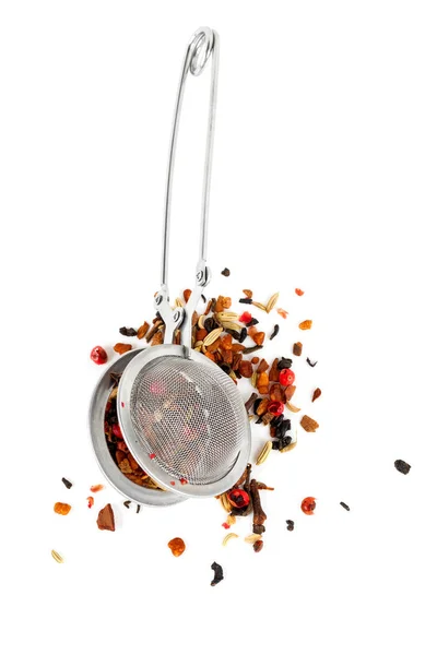 Ayrvedic Čaj Izolované Bílém — Stock fotografie