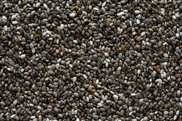 Chia Seeds Onw Ooden Surface — Stock Photo, Image