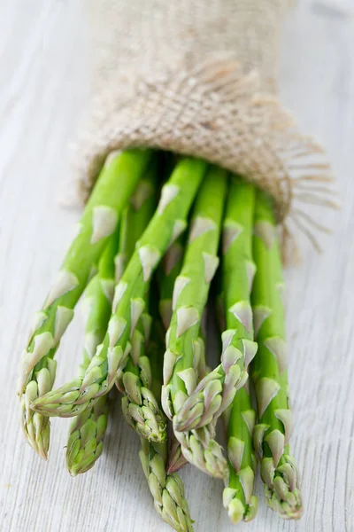 Asparagus Wooden Surface — Stock Photo, Image