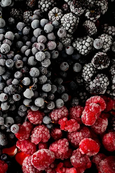 Frozen Berries Bright Background — Stock Photo, Image