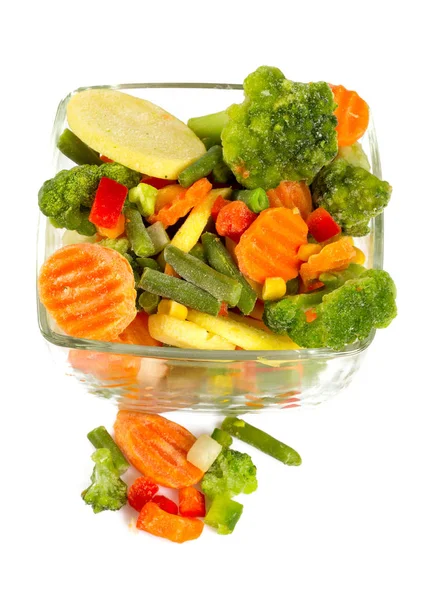 Verduras Fritas Congeladas Fotos de stock